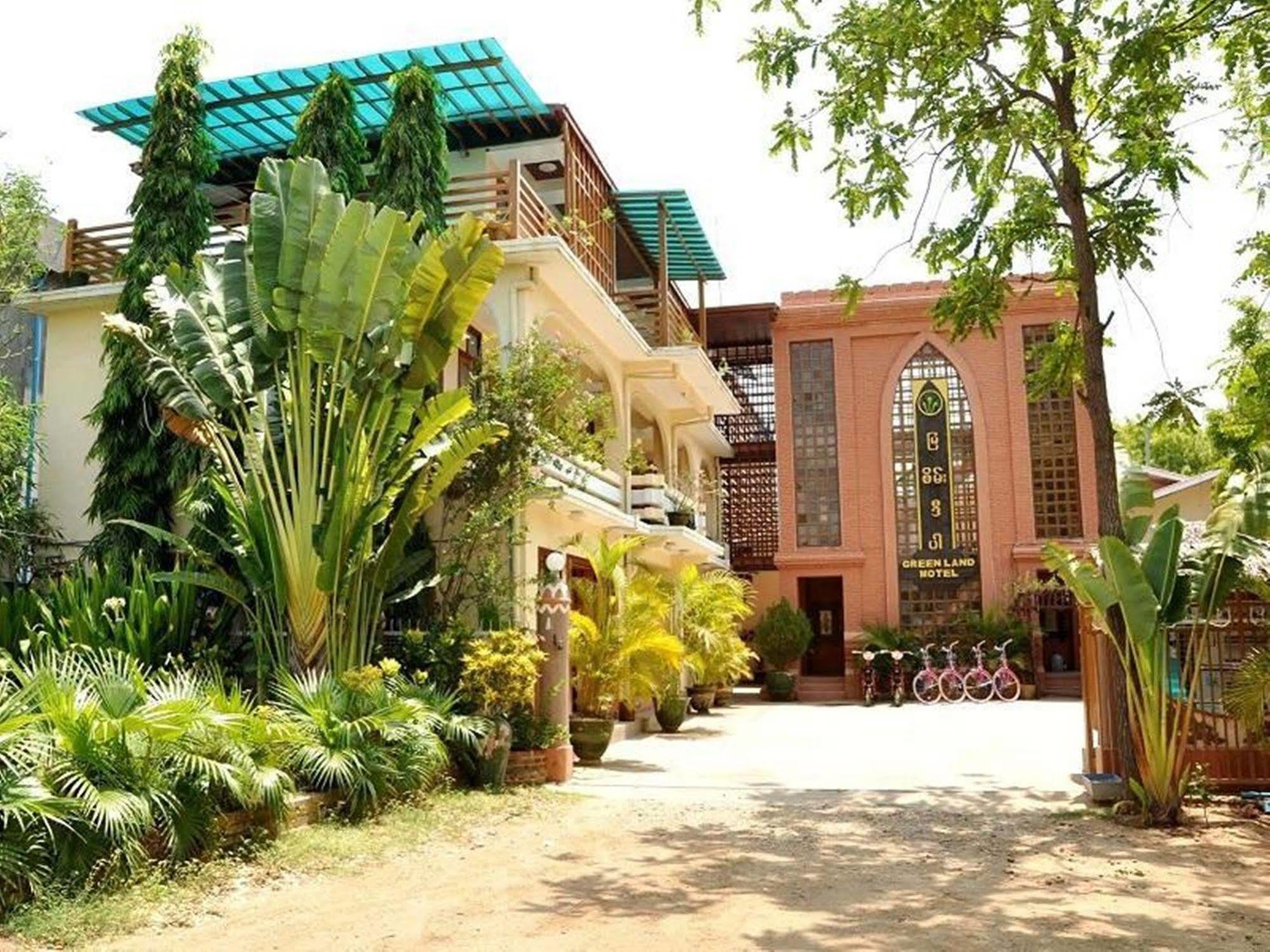 Green Land Motel Bagan Eksteriør billede